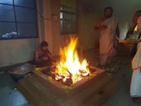 Sharadiya Navaratri 2020 Day 7 (23.10.2020) - SCM Shirali   - Chandika  Homa performed on behalf of Devotee